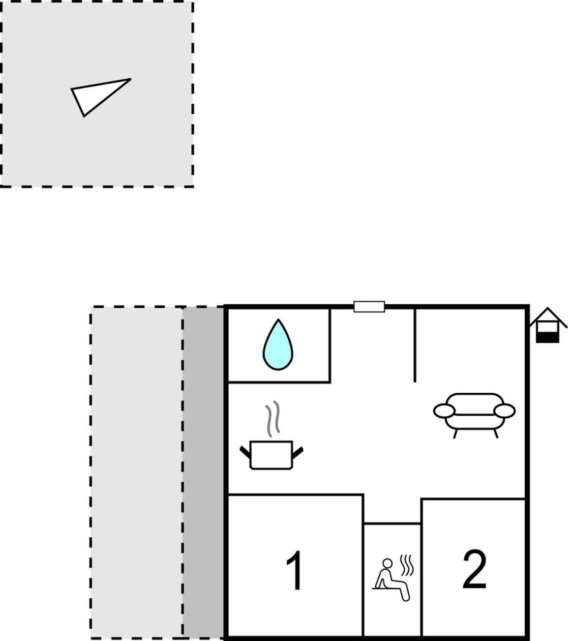 Gorgeous Apartment In Slano With Kitchen 外观 照片